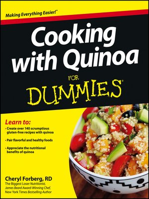 cover image of Cooking with Quinoa For Dummies